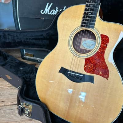 Taylor 214ce DLX Gloss Natural 2014 Grand Auditorium Electro-Acoustic Guitar image 14