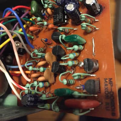 Ibanez TS9 Tube Screamer (JRC-4558D chip) 1982 Green image 3