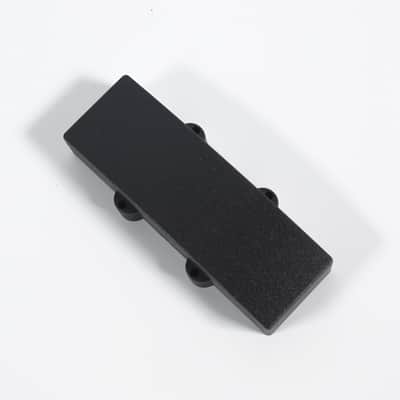 Double J style Humbucker Bass Guitar Pickup cover, 113mm Curved-Top Black image 4