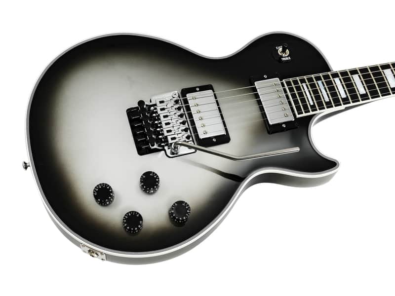 Gibson Custom Shop Les Paul Custom Axcess Floyd Rose Silverburst image 1
