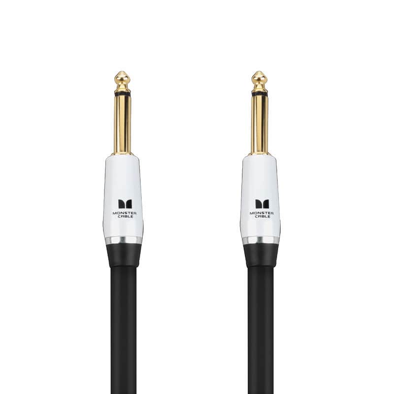 Prolink Studio Pro 2000 Instrument Cable. 12 Ft Straight To Straight Cable. 95% Copper Braided Electric Guitar Cable. Duraflex Protective Jacket W/ 24K Gold Contacts image 1