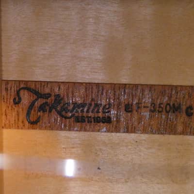 Takamine EF-350MC w/OHSC USED image 17