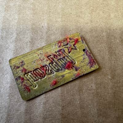 Gibson Vintage 1950's 1960's Gibson Logo Case Badge image 4