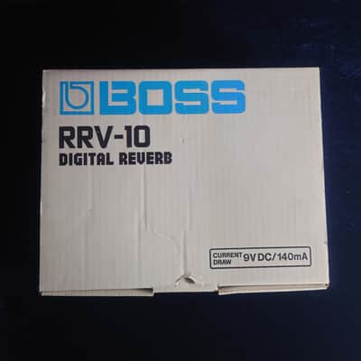 BOSS RRV-10 Digital Reverb MIJ Japan Vintage Micro Rack w/ Original Box Tested Working image 4