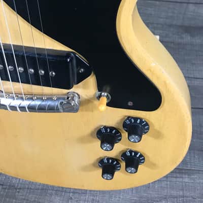 Gibson Les Paul Junior 1957 TV Yellow w/ Added Neck Humbucker image 6