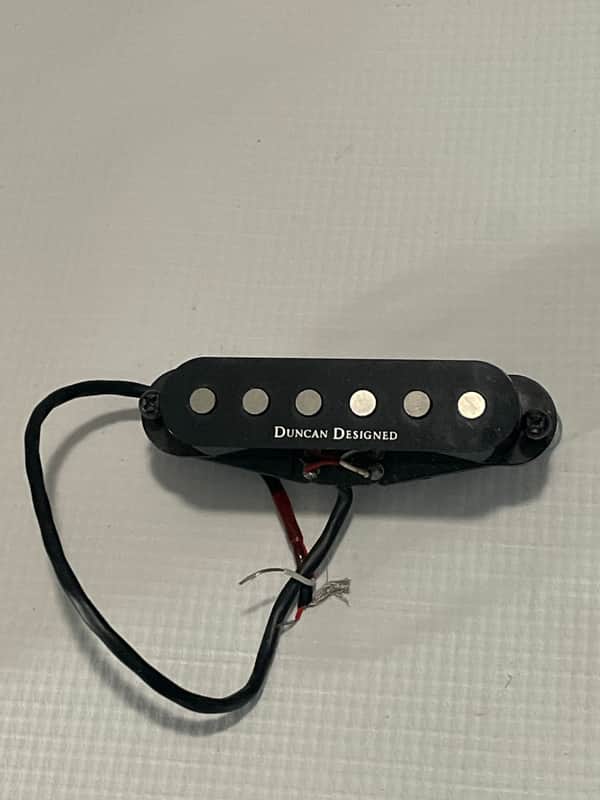 2000's Seymour Duncan Designed SC101 Black Neck Single Coil Guitar Pickup 6.74k image 1