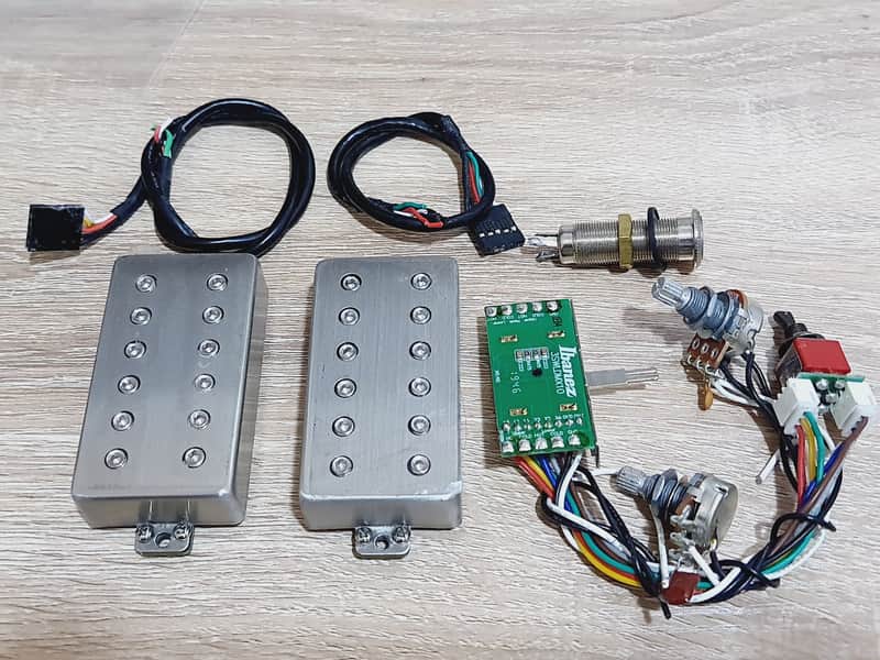 IBANEZ of Q58 Pickup Set H-H w/ WIRING Dynamix 10 | Reverb