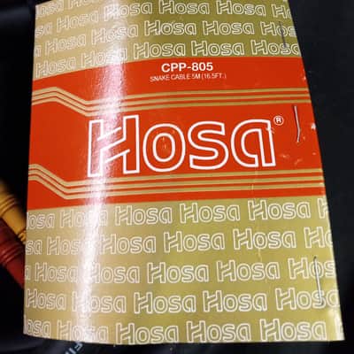 Hosa CPP-805 CPP805 8 1/4" TS Patch Snake 5 Meter 16.5ft BRAND NEW High Definition Audio Recording Snake image 2