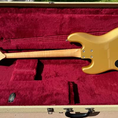 LAKLAND 1ST JOE OSBORN USA SIGNATURE MODEL BASS GUITAR MADE - LIKE NEW 1998 - Shoreline Gold image 18