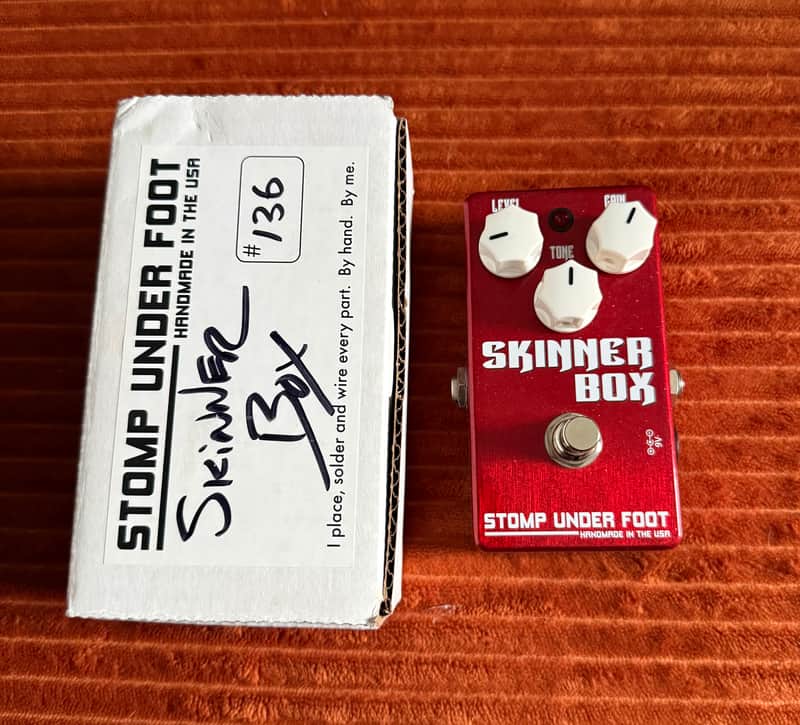 Stomp Under Foot Skinner Box 2010s - Black