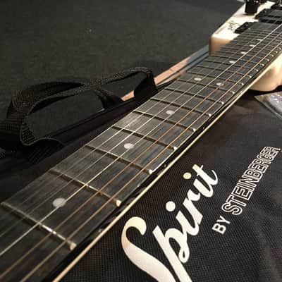 No.082923 Steinberger Spirit Headless Guitar WHT/R Mint Condition image 11