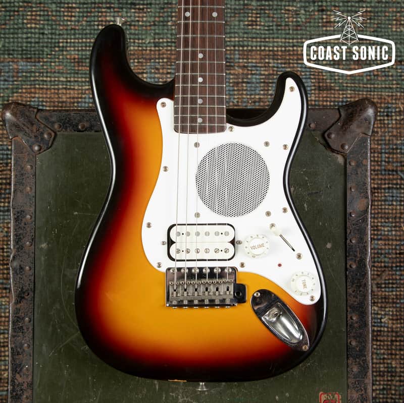 1994 Fender Stratocaster ST-Champ built in amp made in Japan | Reverb