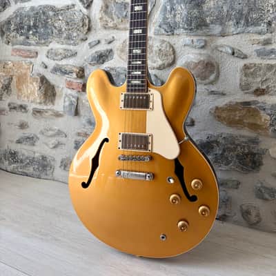 Gibson ES-335 Memphis Goldtop Limited Edition 2016 2016 - Goldtop image 1