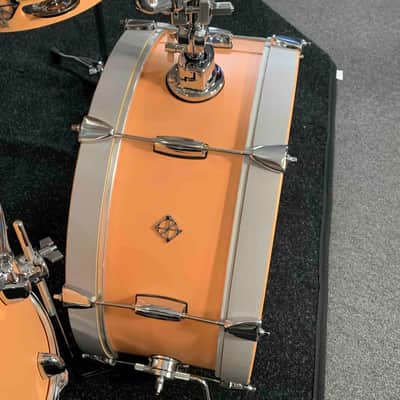 ~NEW~ Dixon PODL520PF Little Roomer 5-Piece Drum Kit Set in Peach Fuzz *IN STOCK* image 9
