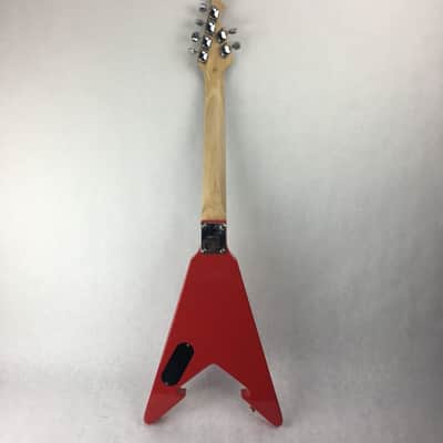 First Act electric guitar ME279 Red Flying V | Reverb