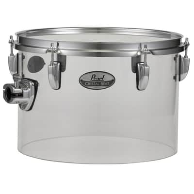 Pearl Crystal Beat 14"x10" Single-Headed Tom Ultra Clear image 1