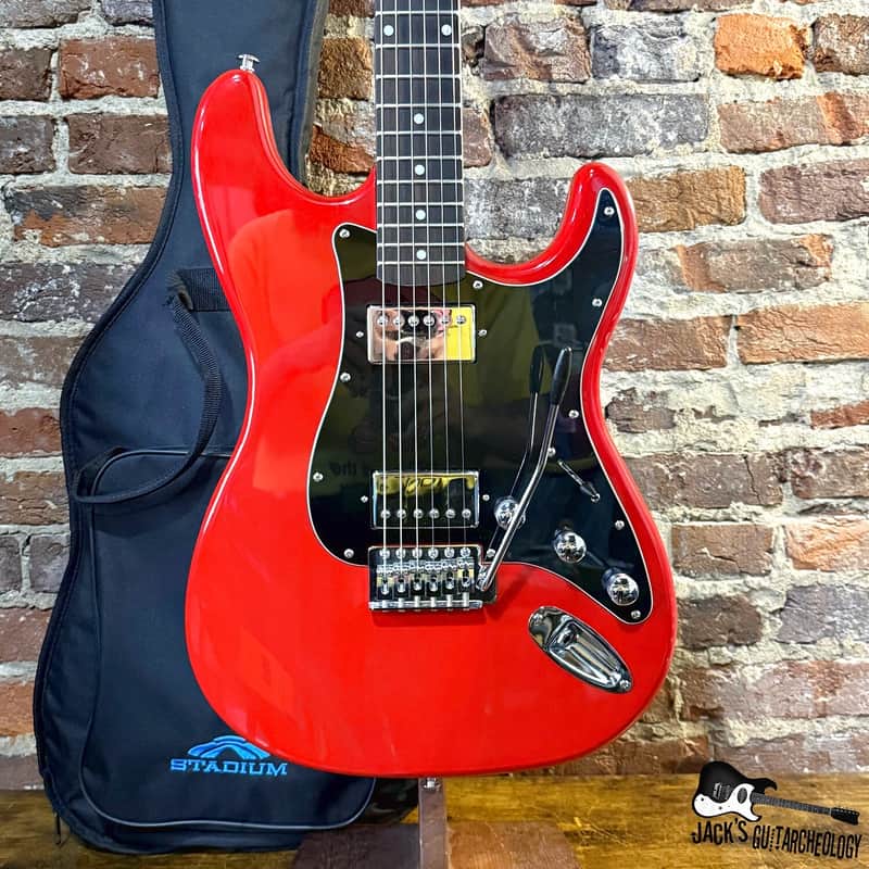 Hardluck Kings S-Style Electric Guitar (2020s - Red Ranger Red) image 1