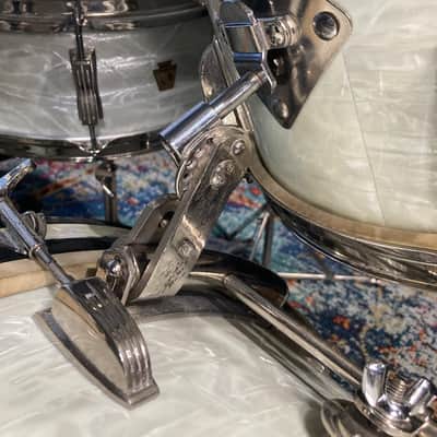 WFL - 1950s Buddy Rich, Super Classic 4-Piece Drum Set, Complete! 22", 16", 13", 5.5x14", WMP w/All Nickel Hardware and Stands. Immaculate! image 13