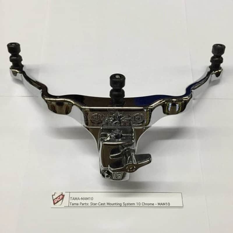 Tama MAM10 Star-Cast Mounting System 10" Chrome image 1