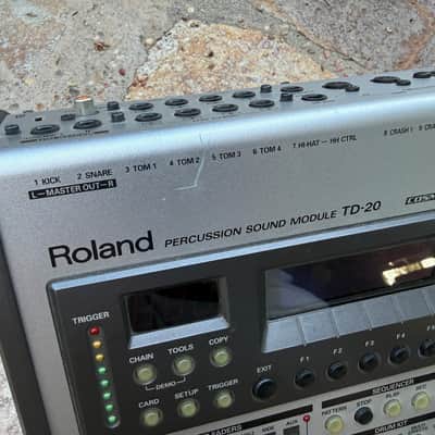 Roland Td20 VDrum Module Brain td20 WITH WOT TECH OLED UPGRADE image 4