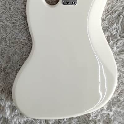 Mint Fender Standard Series 4-string Electric Jazz Bass Guitar, Olympic White Finish image 2