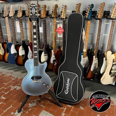 Epiphone Les Paul Custom   Jared James Nichols Blues Power Pelham Blue image 9
