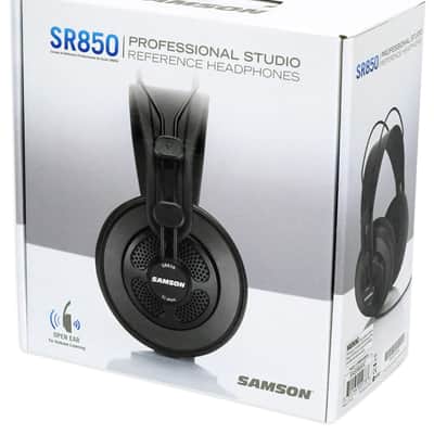 New - Samson SR850 Professional Semi-open Studio Reference Monitoring Headphones image 8
