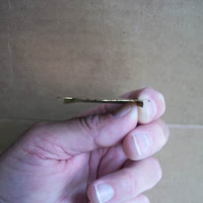 Gibson F5 60s  gold mandolin tailpiece cover image 17