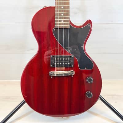 Epiphone Les Paul Junior Electric Guitar Cherry Red Bolt-On Humbucker 2010 - Cherry Red image 2