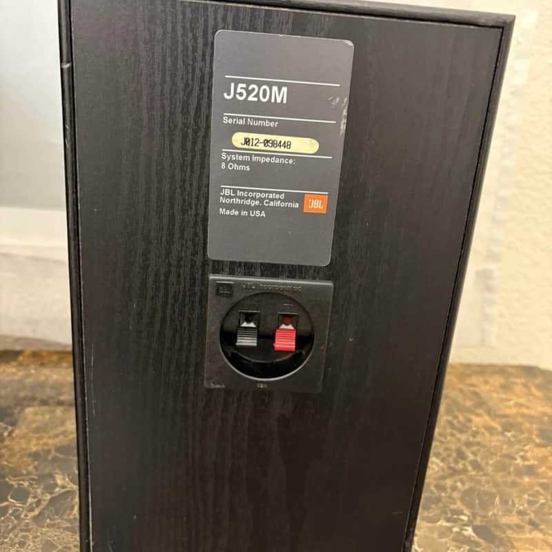 JBL J520M Bookshelf Speakers Pair Refoamed Tested Perfect | Reverb