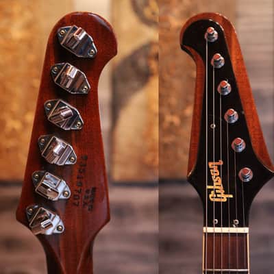 1999 Gibson Firebird V  Vintage Sunburst / Bigsby on Vibrate  / String spoiler / Banjo tuners image 17