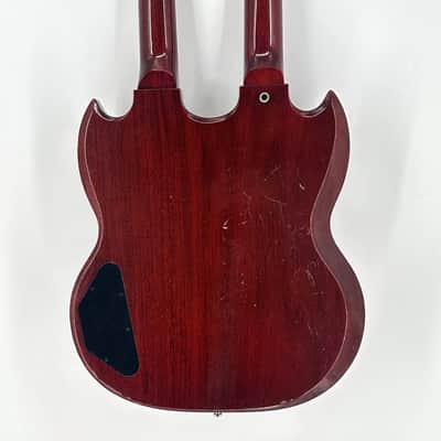 Gibson Custom Jimmy Page 1969 EDS-1275 Doubleneck Collector’s Edition Aged, Played & Signed - Cherry image 9