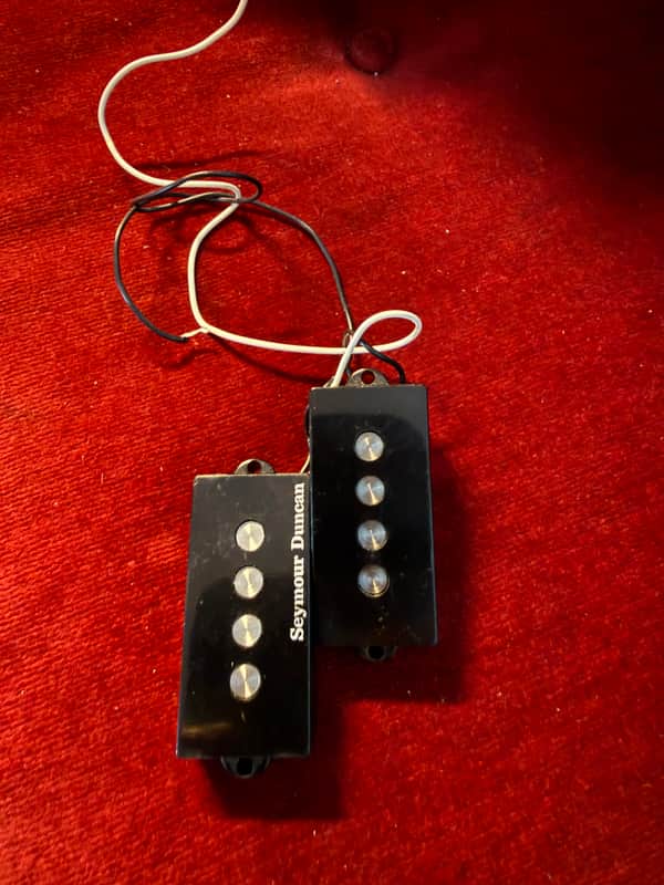 Seymour Duncan SPB-3 Quarter Pound P-Bass Pickup 2010s - Black image 1