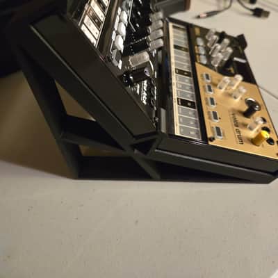 3d Printed 2 Tier Gen 3 Desktop Stand for Korg Volca Bass FM Keys Nubass Loop Synthesizer