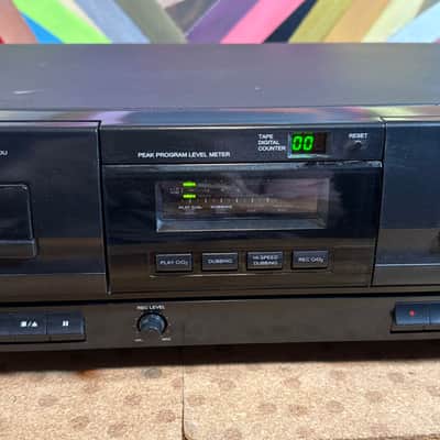 Pyle PT-659DU Double Cassette Tape Deck Black USB High Speed Dubbing Auto Stop image 7