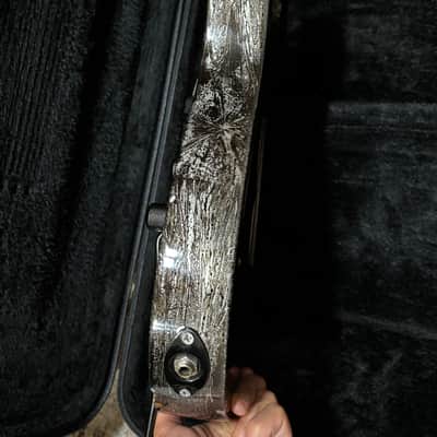 Ibanez RGR320EX-SAR Silver Arctic Frost Electric Guitar Splatter Finish image 5