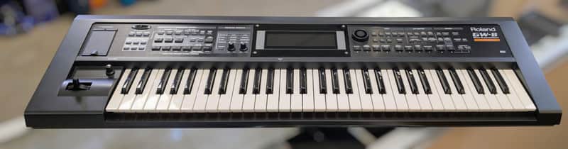 Roland GW-8 61-Key Workstation Keyboard 2008 - 2012 - Black image 1