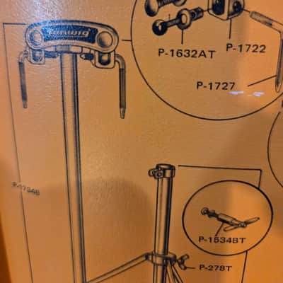 Ludwig  P-1722 ratchet, L- arm and eye bolt image 11