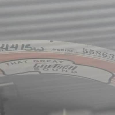 Gretsch Stop Sign Progressive Jazz 1970s - Rosewood Lacquer image 6
