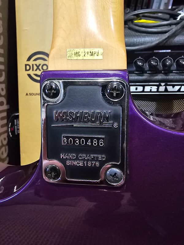 Washburn MG-42 Mercury Series 90s - Purple | Reverb