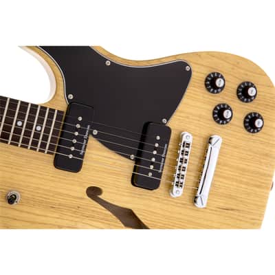 Fender Jim Adkins JA-90 Telecaster Thinline Natural - Electric Guitar image 4