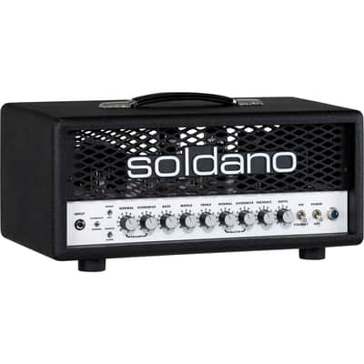 Soldano SLO-30 Super Lead Overdrive 30-watt Tube Head Metal Grille image 2