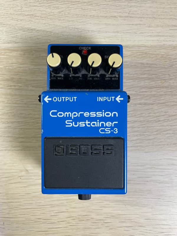 Boss CS-3 Compression Sustainer (Silver Label) 1997 - Present - Blue image 1