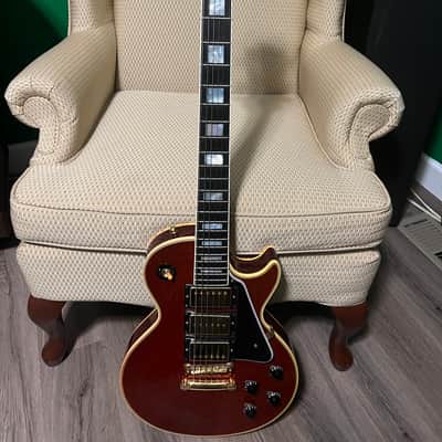 Gibson Les Paul Custom 3 pickup R7 2000 Heritage Cherry '57 Reissue Custom Shop image 2