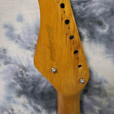 Vintage 1960's Tele-Star Kawai Made Japan Rosewood Electric Guitar Neck Luthier Parts image 8