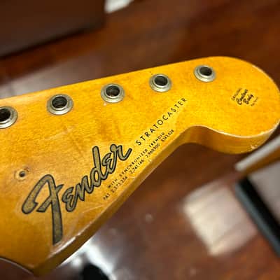 1964 Fender Stratocaster neck rosewood image 4