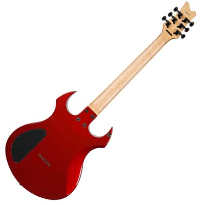 Kramer Pariah Double Cut HH Unique Design Graphic Fire Flame Electric Guitar image 2