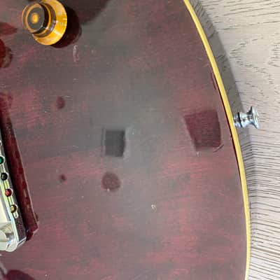 1970s Greco Les Paul Standard See Through Red Order Made Maxon U3000 Seymour Duncan SH-15 Japan Vintage image 10