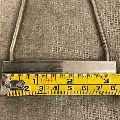 Vintage 12 String Trapeze Tailpiece 1960’s-1970’s Chrome Matsumoku Univox Aria Conrad Lyle MIJ Japan image 13