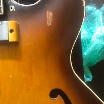 Epiphone Zephyr DeLuxe Regent 1950 - 1957 - Sunburst image 4